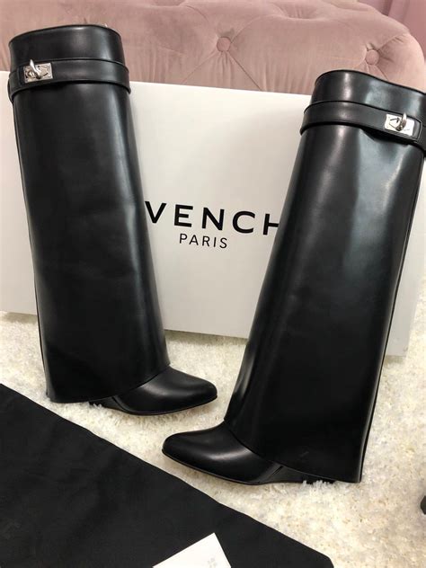 givenchy stiletto|givenchy black and white boots.